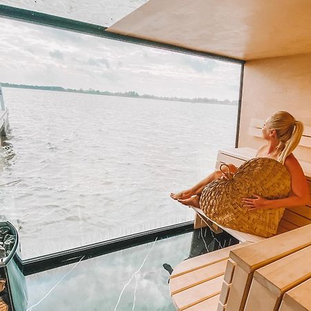Herbals - Tree&Lake Houses With Bath, Sauna, Bikes, Motorboat Mielno  Esterno foto