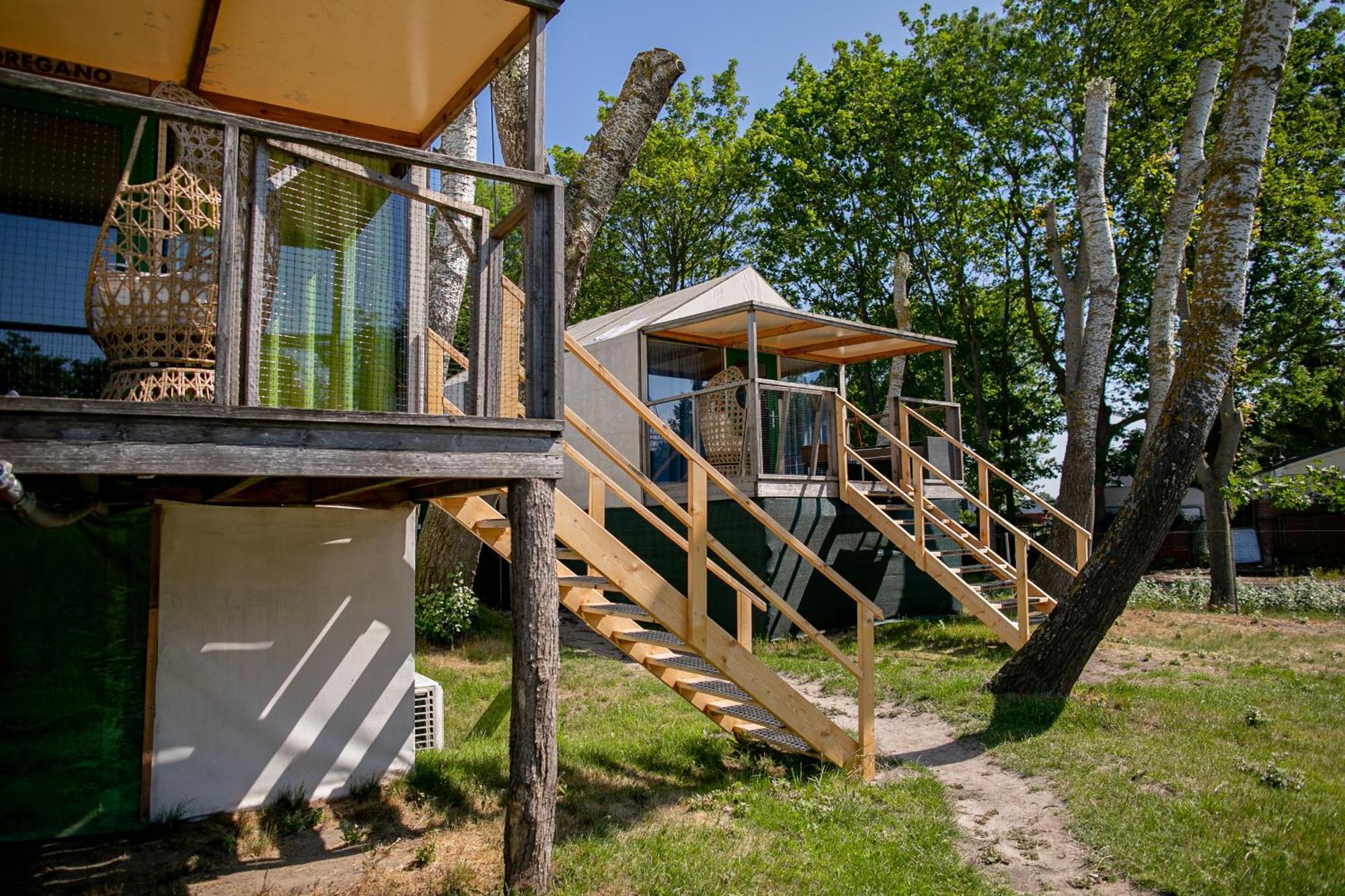 Herbals - Tree&Lake Houses With Bath, Sauna, Bikes, Motorboat Mielno  Camera foto