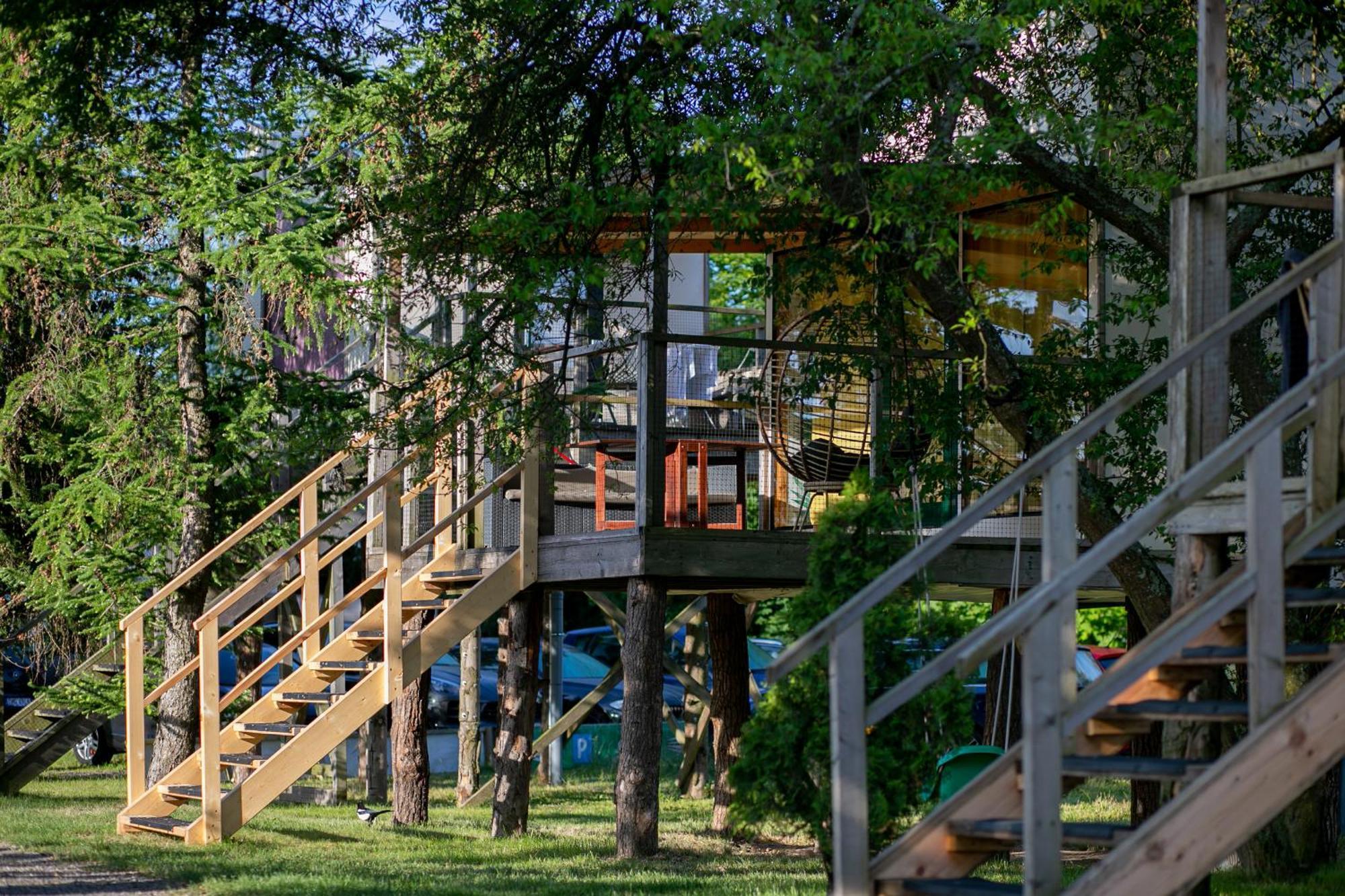 Herbals - Tree&Lake Houses With Bath, Sauna, Bikes, Motorboat Mielno  Camera foto