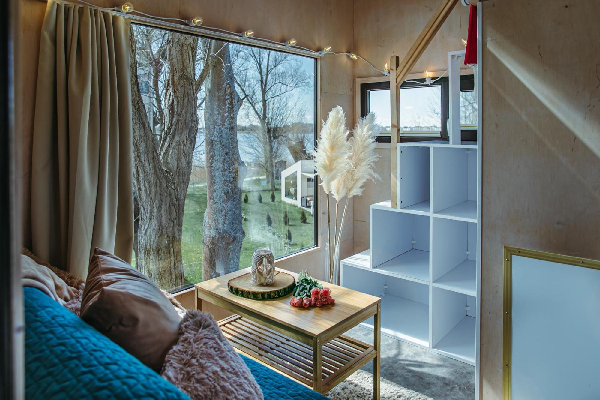 Herbals - Tree&Lake Houses With Bath, Sauna, Bikes, Motorboat Mielno  Camera foto