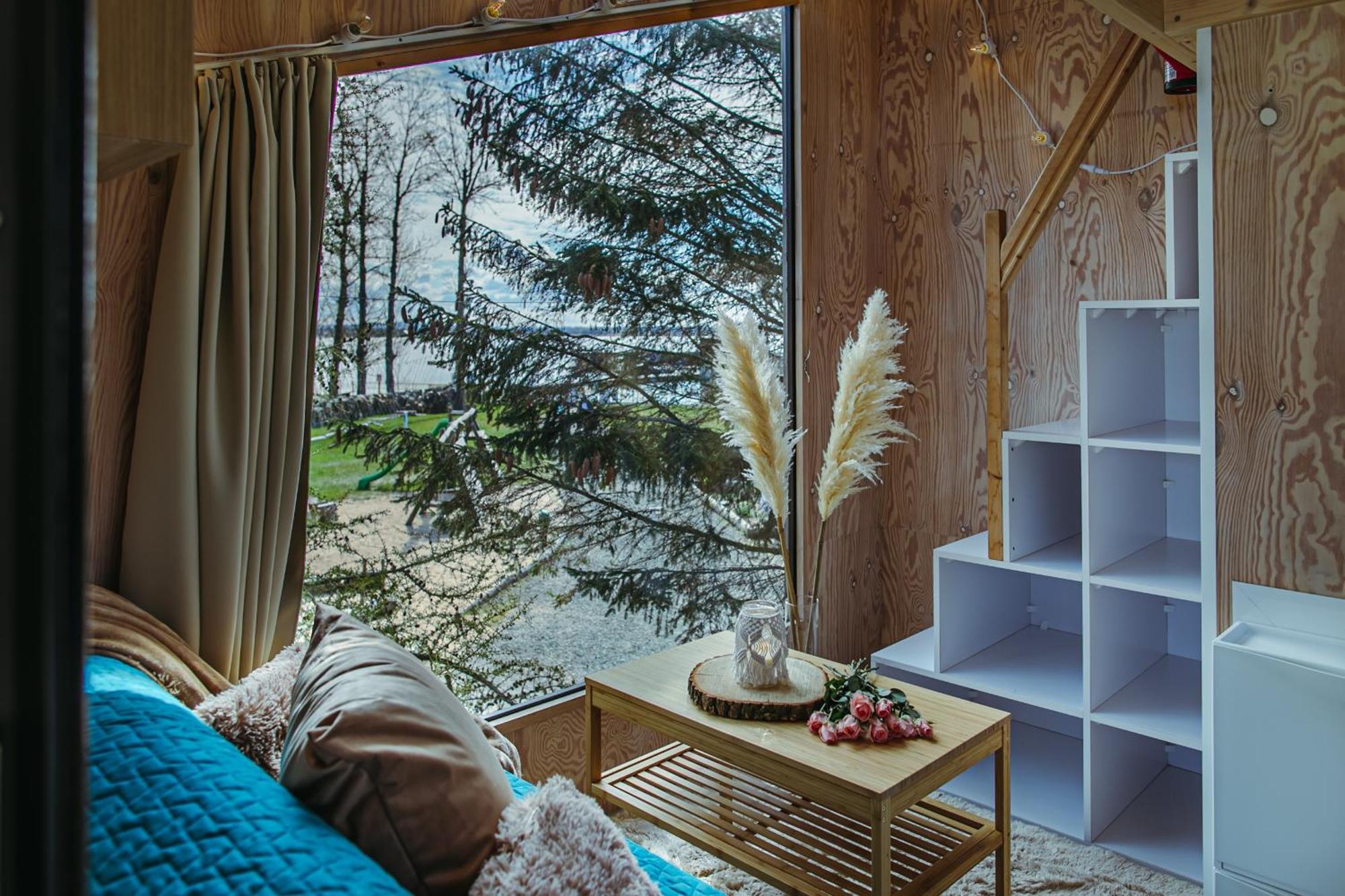 Herbals - Tree&Lake Houses With Bath, Sauna, Bikes, Motorboat Mielno  Camera foto
