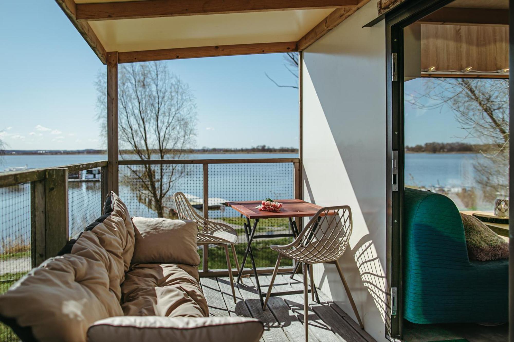 Herbals - Tree&Lake Houses With Bath, Sauna, Bikes, Motorboat Mielno  Camera foto