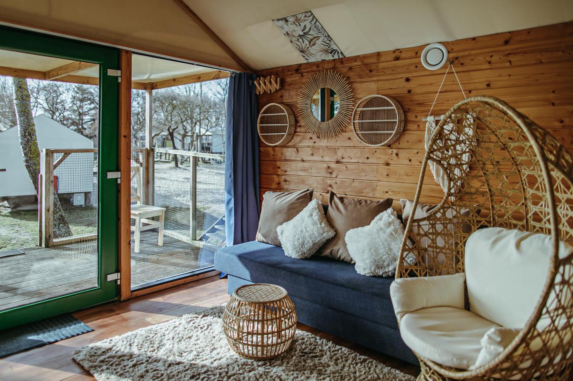 Herbals - Tree&Lake Houses With Bath, Sauna, Bikes, Motorboat Mielno  Camera foto